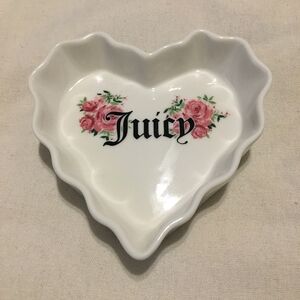 Juicy Couture Ceramic Trinket Tray